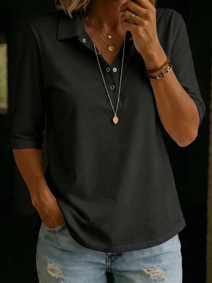 Polo T-shirt with Short Sleeves for Women